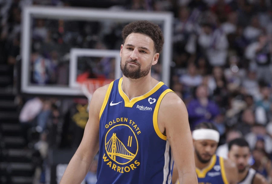 dallas mavericks trade marks the first first six team with klay thompson