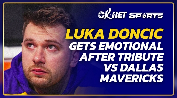 luka doncic man crying after receiving tribute
